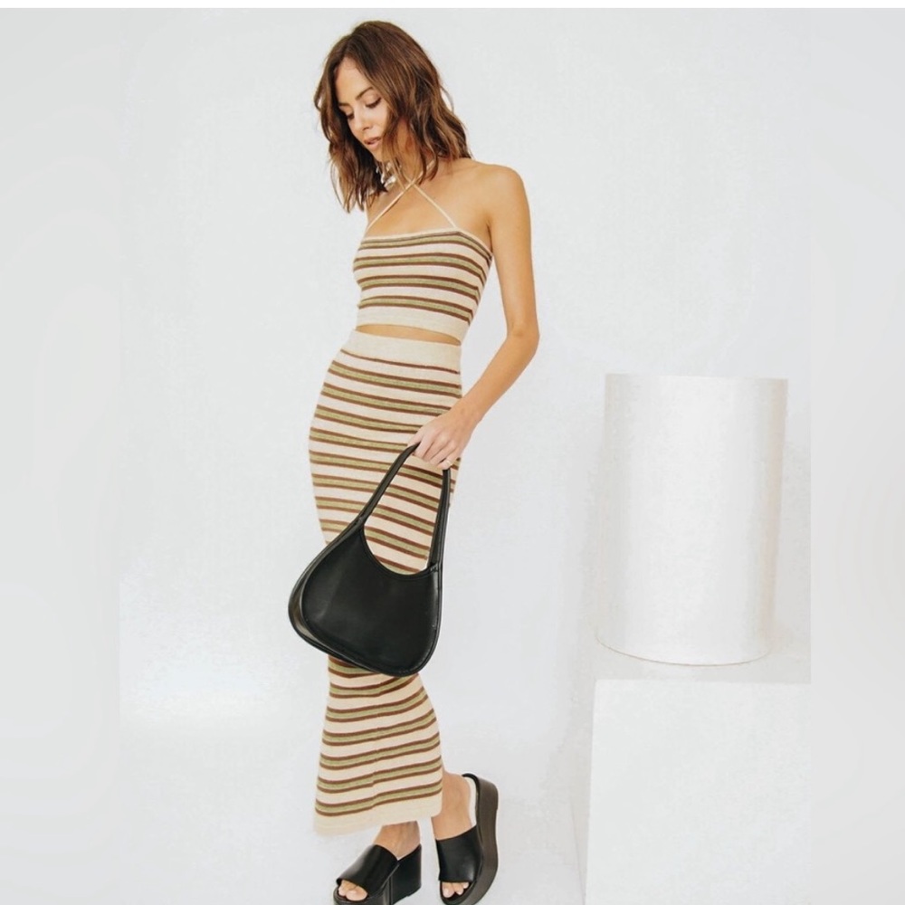 VRG Girl Stripe Knit Set